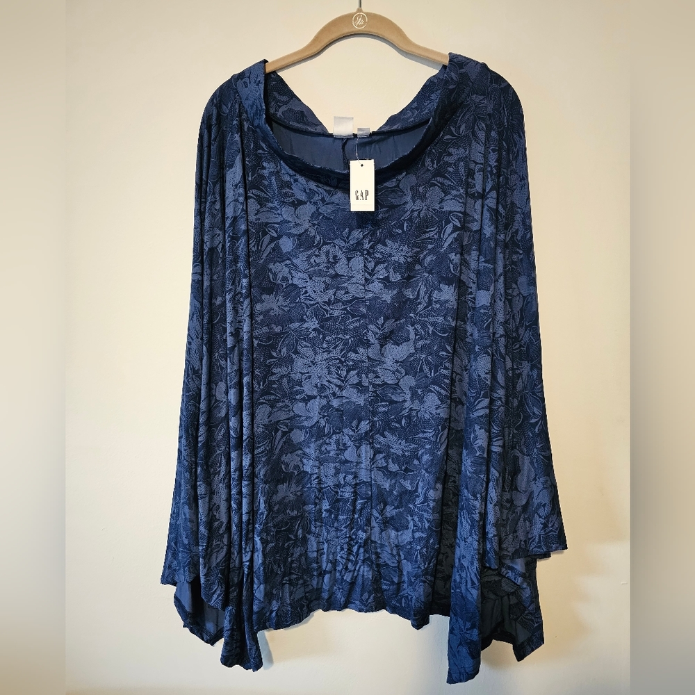 Gap asymmetrical leaf skirt NWT
